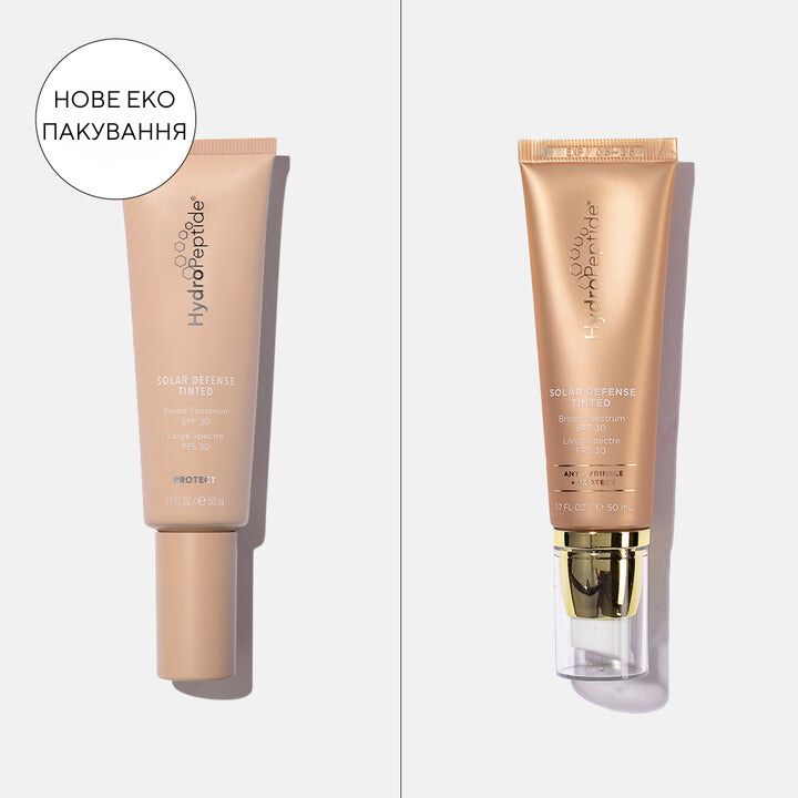 Сонцезахисний крем для обличчя з тоном HydroPeptide Solar Defense Tinted SPF30